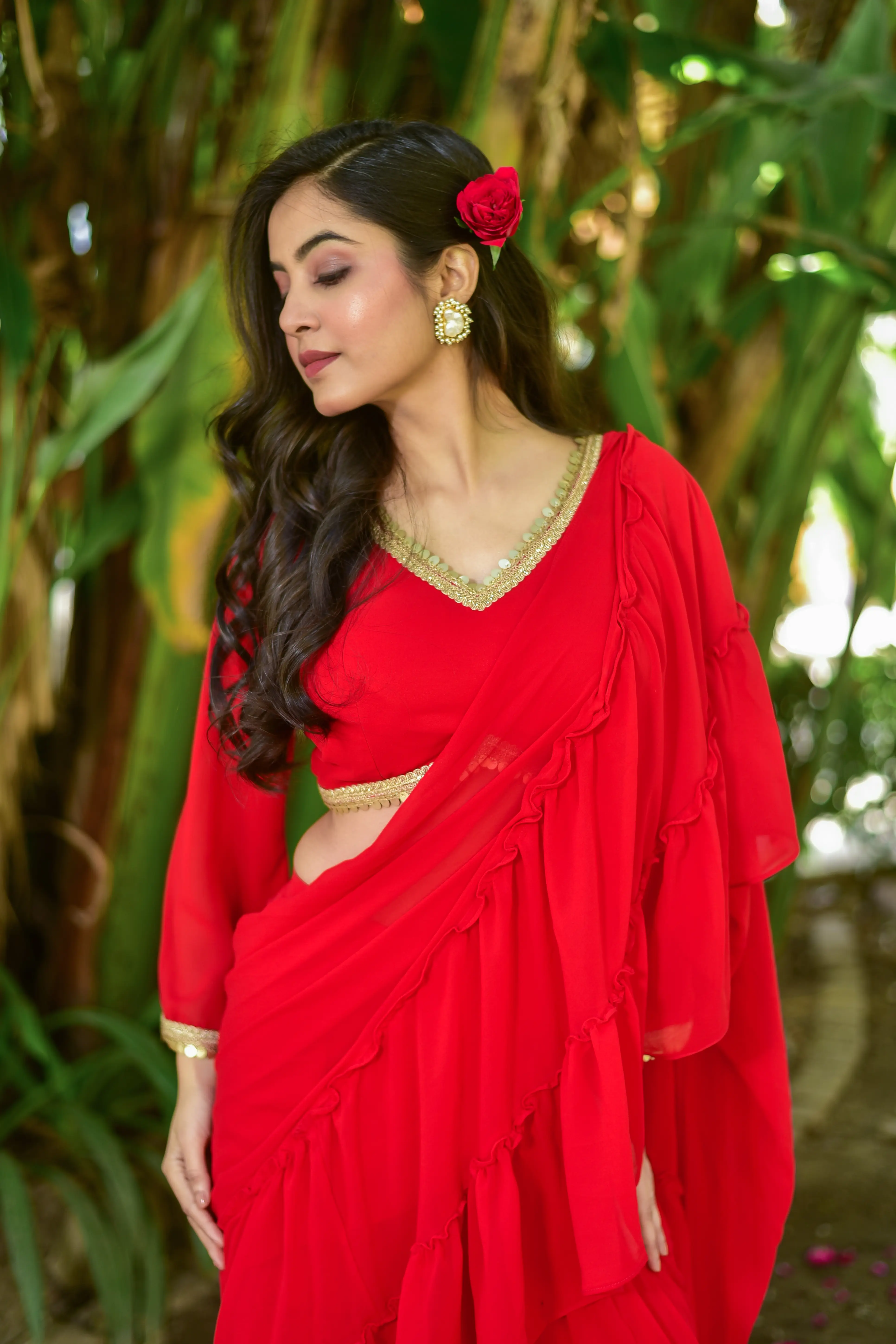 SJ0065__REGAL_RED_GEORGETTE_5